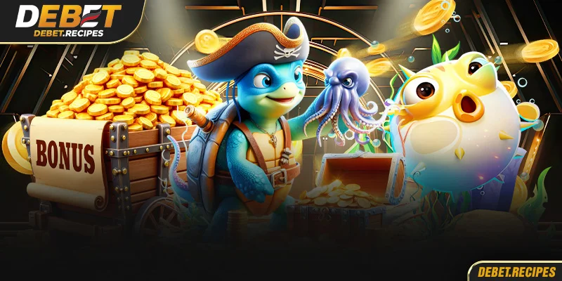 Top 6 tựa game được quan tâm nhất tại Debet bắn cá